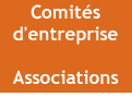 Associations Comits d'entreprise